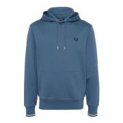 Fred Perry Hoodies Blue, Herr