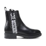 Moschino Ankle Boots Black, Dam