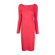 Ralph Lauren Midi Dresses Red, Dam