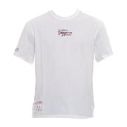 Blauer T-Shirts White, Herr