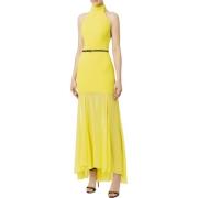 Elisabetta Franchi Dresses Yellow, Dam