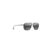 Maui Jim Matte Black Solglasögon Black, Unisex