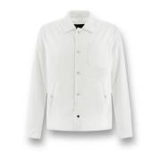 Herno Cloud Shirt Jacket White, Herr