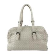 Bottega Veneta Vintage Pre-owned Laeder resvskor Gray, Dam