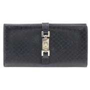 Gucci Vintage Pre-owned Laeder plnbcker Black, Dam