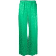 Msgm Trousers Green, Dam