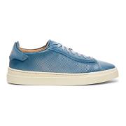 Santoni Sneakers Blue, Herr