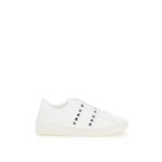 Valentino Garavani Rockstud Untitled Öppna Läder Sneakers White, Herr