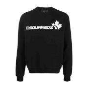 Dsquared2 Casual Sweatshirt Black, Herr