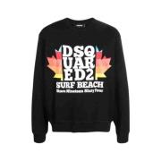 Dsquared2 Casual Sweatshirt Black, Herr