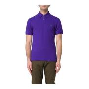 Polo Ralph Lauren Slim Bomull Polo Purple, Herr