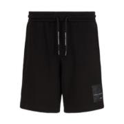 Armani Exchange Casual Shorts Black, Herr