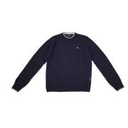 Napapijri Round-neck Knitwear Blue, Herr