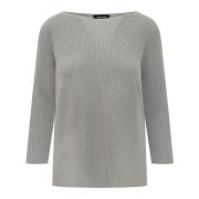 Fabiana Filippi Stickat Maglia Gray, Dam