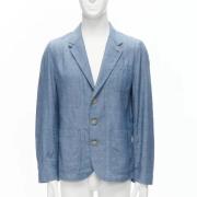 Maison Margiela Pre-owned Pre-owned Bomull ytterklder Blue, Herr