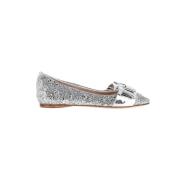 Miu Miu Pre-owned Pre-owned Polyester lgskor Gray, Dam