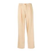 Kenzo Trousers Beige, Dam