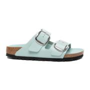 Birkenstock Sliders Green, Dam