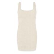 MC2 Saint Barth Short Dresses Beige, Dam