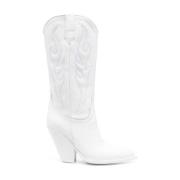 Sonora Cowboy Boots White, Dam