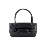 Jil Sander Laeder handvskor Black, Dam