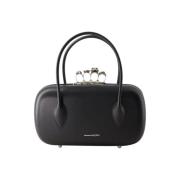 Alexander McQueen Laeder axelremsvskor Black, Dam