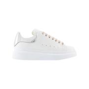 Alexander McQueen Laeder sneakers White, Dam