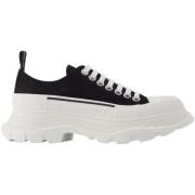 Alexander McQueen Läder sneakers Black, Dam