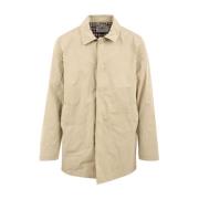 Aquascutum Beige Kappor för Män Beige, Herr