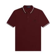 Fred Perry Polo Shirts Red, Herr