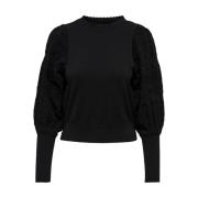 Only Stilfull Pullover Black, Dam