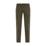 40Weft Slim-fit Trousers Green, Herr