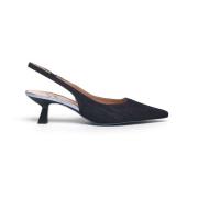 Roberto Festa Denim Slingback Arabel Skor Blue, Dam