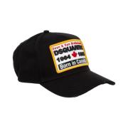 Dsquared2 Baseballkeps Black, Herr