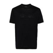 Emporio Armani T-Shirts Black, Herr