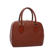 Louis Vuitton Vintage Pre-owned Laeder handvskor Brown, Dam