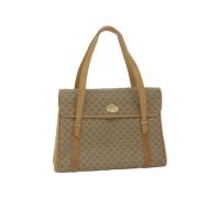 Gucci Vintage Pre-owned Laeder handvskor Beige, Dam