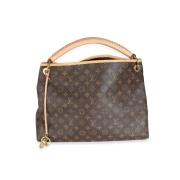 Louis Vuitton Vintage Pre-owned Canvas handvskor Brown, Dam