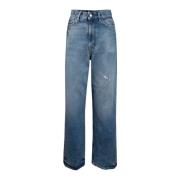 Acne Studios Straight Jeans Blue, Herr