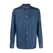 Xacus Casual Shirts Blue, Herr