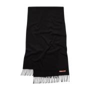 Acne Studios Winter Scarves Black, Dam