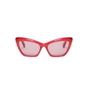 Max Mara Sunglasses Red, Dam