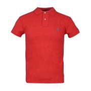 Ralph Lauren Polo Shirts Red, Herr