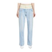 Stella McCartney Vintage Blå Denim Jeans Blue, Dam