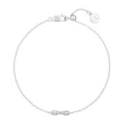 Sif Jakobs Jewellery Ovalt Armband i 925 Sterlingsilver med Vita Zirko...