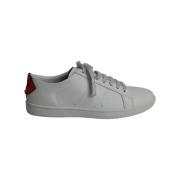 Yves Saint Laurent Vintage Pre-owned Laeder sneakers White, Dam