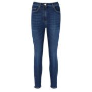 Elisabetta Franchi Trousers Blue, Dam