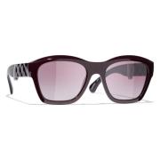 Chanel Sunglasses Purple, Dam