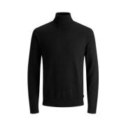 Jack & Jones Turtlenecks Black, Herr