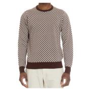 Drumohr Round-neck Knitwear Multicolor, Herr